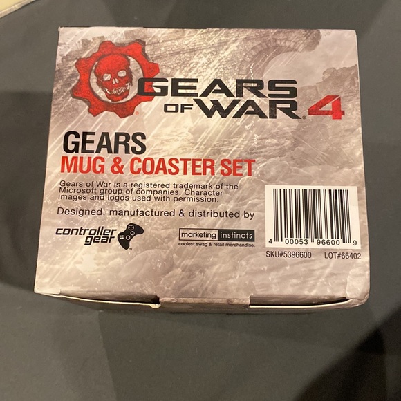 Brand new Gears of War 4 Copper Mug & Coaster Set - Picture 6 of 6